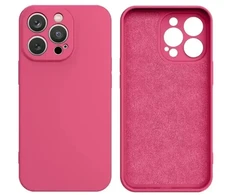 Fusion Accessories Fusion elegance fiber silikoninis dėklas skirtas Samsung S918B Galaxy S23 Ultra 5G rožinis
