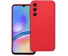 Dėklas Fusion Accessories Fusion Elegance Fibre silicone case for Samsung A256 Galaxy A25 5G red