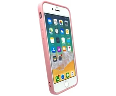 Dėklas Fusion Accessories Fusion elegance fibre protect silicone case for Samsung A226 Galaxy A22 5G pink
