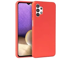 Dėklas Fusion Accessories "Elegance Fibre Case Galaxy A13" Raudona