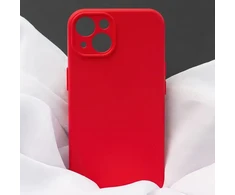 Fusion Accessories Fusion Elegance Fibre Silikoninis dėklas for iPhone 15 Pro Max red