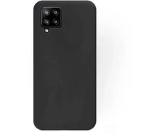 Dėklas Fusion Accessories Fusion elegance fibre protect silicone case for Samsung A426 Galaxy A42 juodas