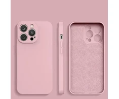 Dėklas Fusion Accessories Fusion elegance fibre protect silicone case for Samsung A336 Galaxy A33 5G light pink