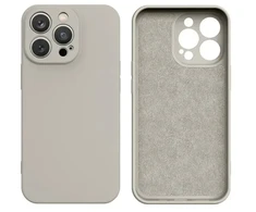 Dėklas Fusion Accessories Fusion elegance fibre protect silicone case for Samsung S918B Galaxy S23 Ultra 5G beige