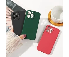 Dėklas Fusion Accessories Fusion elegance fibre protect silicone case for Samsung S918B Galaxy S23 Ultra 5G beige