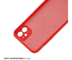 Dėklas Fusion Accessories "Elegance Fibre Case Xiaomi Redmi 13C/ Poco C65 4G" Raudona