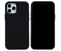 Fusion Accessories Fusion Elegance Fibre Protect silikoninis dėklas Apple iPhone 15 Pro Max juodas