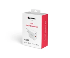 Fusion Accessories Beline Energy GaN 45W USB-C / USB-A / 3A Baltas