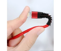 Fusion Accessories Fusion Fishbone USB-A į USB-C kabelis 30W | 3A | 1.5m juodas