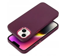 Dėklas Fusion Accessories Fusion Frame back case silicone for Xiaomi Redmi 12 4G 12 5G violetinė