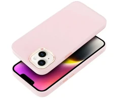 Dėklas Fusion Accessories Fusion Frame back case silicone for Apple Iphone 15 Plus pink