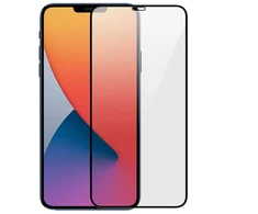 Fusion Accessories Fusion Full Glue 5D grūdintas stiklas, visiškai uždengtas rėmeliu Apple iPhone 12 Pro Max Juodas