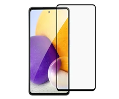 Fusion Accessories Fusion full glue 5D grūdintas stiklas pilnai uždengtas rėmeliu Samsung A546 Galaxy A54 5G juodas