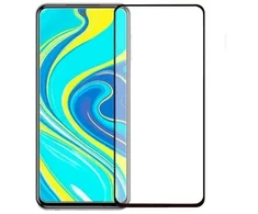 Fusion Accessories Fusion Full Glue 5D grūdintas stiklas, visiškai uždengtas rėmeliu Xiaomi Redmi Note 9 Pro Max Juodas