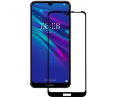 Fusion Accessories Fusion Full Glue 5D grūdintas stiklas visiškai uždengtas rėmeliu Huawei Y6S | Honor 8A juodas