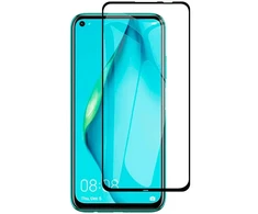 Fusion Accessories Fusion Full Glue 5D grūdintas stiklas, visiškai uždengtas rėmeliu Huawei P40 Lite Juodas