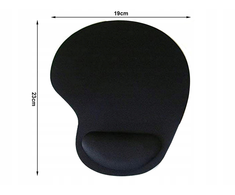 Fusion Accessories Ergonomiška gelinė pelės kilimėlis su riešo atrama