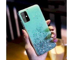 Dėklas Fusion Accessories Fusion Priedai "Glue Glitter Back Case Apple iPhone 11 Pro" Žalias