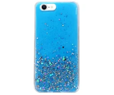 Fusion Accessories Fusion Glue Glitter Back Case Silikoninis dėklas For Apple iPhone 12 Pro Max Mėlyna