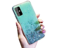 Dėklas Fusion Accessories Fusion Priedai "Glue Glitter Back Case Apple iPhone 11 Pro" Žalias