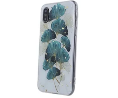 Dėklas Fusion Accessories Fusion Gold Glam Leaves silicone case for Samsung A556 Galaxy A55 5G