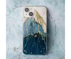 Dėklas Fusion Accessories Fusion Gold Glam Mountain silicone case for Samsung A546 Galaxy A54 5G