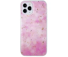 Fusion Accessories Fusion Gold Glam Rožinė silikoninis dėklas Apple iPhone 11
