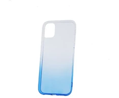 Dėklas Fusion Accessories Fusion Gradient back case silicone for Samsung A125 | M127 Galaxy A12 | M12 transparent - mėlynas