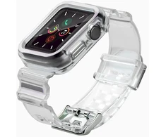 Fusion Accessories Fusion Light Set silicone band for Apple Watch 38mm | 40mm | 41mm juodas