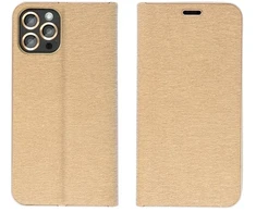 Dėklas Fusion Accessories "Luna Book Case Galaxy A35 5G" Gold