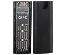 Fusion Accessories Fusion M2 to USB-C M-key SSD disk adapter juodas