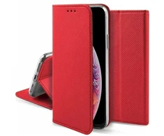 Dėklas Fusion Accessories "Magnet Book Case Xiaomi Mi Note 10" Raudona