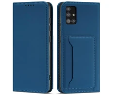 Dėklas Fusion Accessories "Magnet Card Galaxy A34 5G" Mėlyna