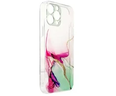 Dėklas Fusion Accessories Fusion Marble phonecase for Samsung A526 | A525 | A528 Galaxy A52 5G | A52 | A52s žalias