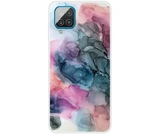 Fusion Accessories Fusion marble silikoninis dėklas Samsung A125 Galaxy A12 (dizainas h)