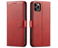 „Fusion Accessories Fusion Marva“ knygelės tipo telefono dėklas, skirtas „Samsung Galaxy A17 4G“ (A175), raudonas