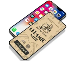 Fusion Accessories Fusion Matte Ceramic matinė plėvelė telefonui skirta Apple iPhone 14 Pro juodas