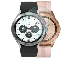 Fusion Accessories Fusion Nano 9H grūdintas stiklas pilnai uždengtas Samsung Galaxy Watch 4 Classic 42mm