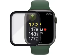 Fusion Accessories Fusion Nano 9H grūdintas stiklas pilnai uždengtas Apple Watch 7 | 8 41mm juodas