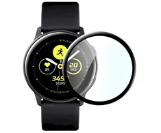Išmaniojo laikrodžio Samsung Galaxy Watch Active 2 apsauginis Fusion ekrano rėmelis, Juodos spalvos, 40mm