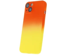 Dėklas Fusion Accessories Fusion Neogradient 1 back case silicone for Apple iPhone 11 oranžinis - yellow