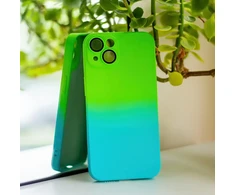 Dėklas Fusion Accessories "Neogradient 3 Case iPhone 13" Žalias Mėlyna