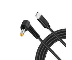 Fusion Accessories "Fusion" nešiojamojo kompiuterio įkrovimo kabelis USB-C į HP 4,8 x 1,7 mm | 18,5 V-20 V | 100 W | 1.8m