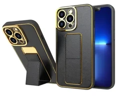 Dėklas Fusion Accessories Fusion New Kickstand silicone case for Samsung A536 | A53 5G juodas