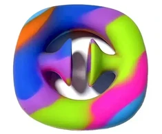 Fusion Accessories Fusion Pluk Pluk antistresinis žaislas vaivorykštė
