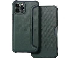 Dėklas Fusion Accessories Fusion Razor Book case for Xiaomi Redmi Note 12 Pro+ dark žalias