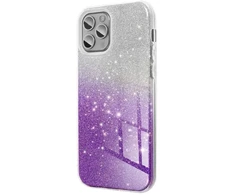 Dėklas Fusion Accessories Fusion Shining silicone case for Huawei P30 Lite violetinė