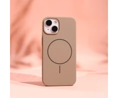 „Fusion Accessories“ plonas „Fusion“ silikoninis telefono dėklas su „MagSafe“ palaikymu, skirtas „iPhone 16 Pro“, rudas