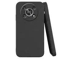 Fusion Accessories Fusion Soft Matte Back Case Silikoninis dėklas For Honor Magic 4 lite juodas