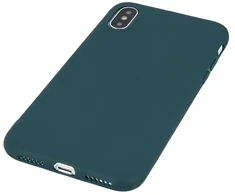 Dėklas Fusion Accessories Fusion soft matte back case silicone for Apple iPhone 13 Pro Max žalias